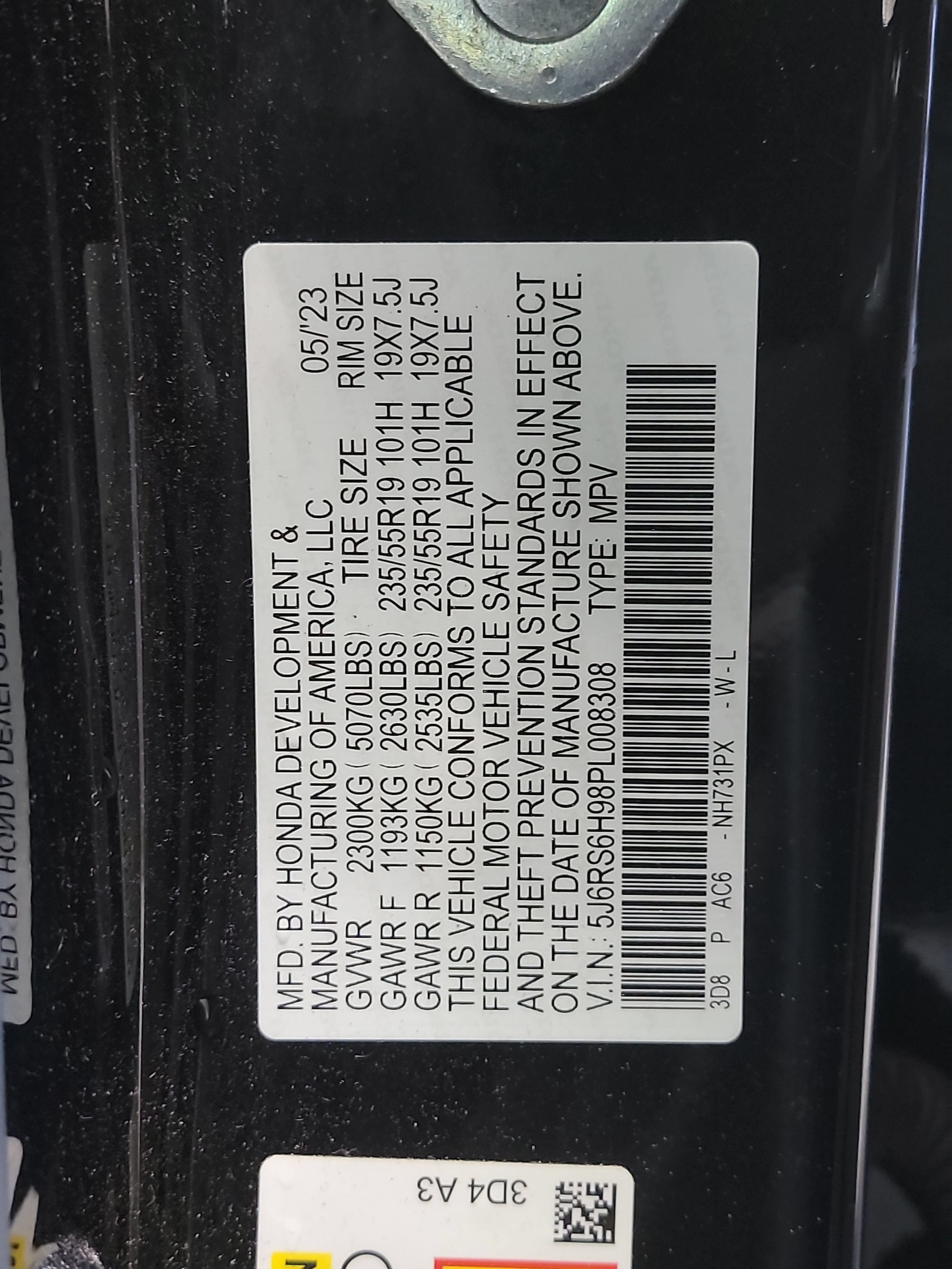 Certified 2023 Honda CR-V Sport Touring image 33