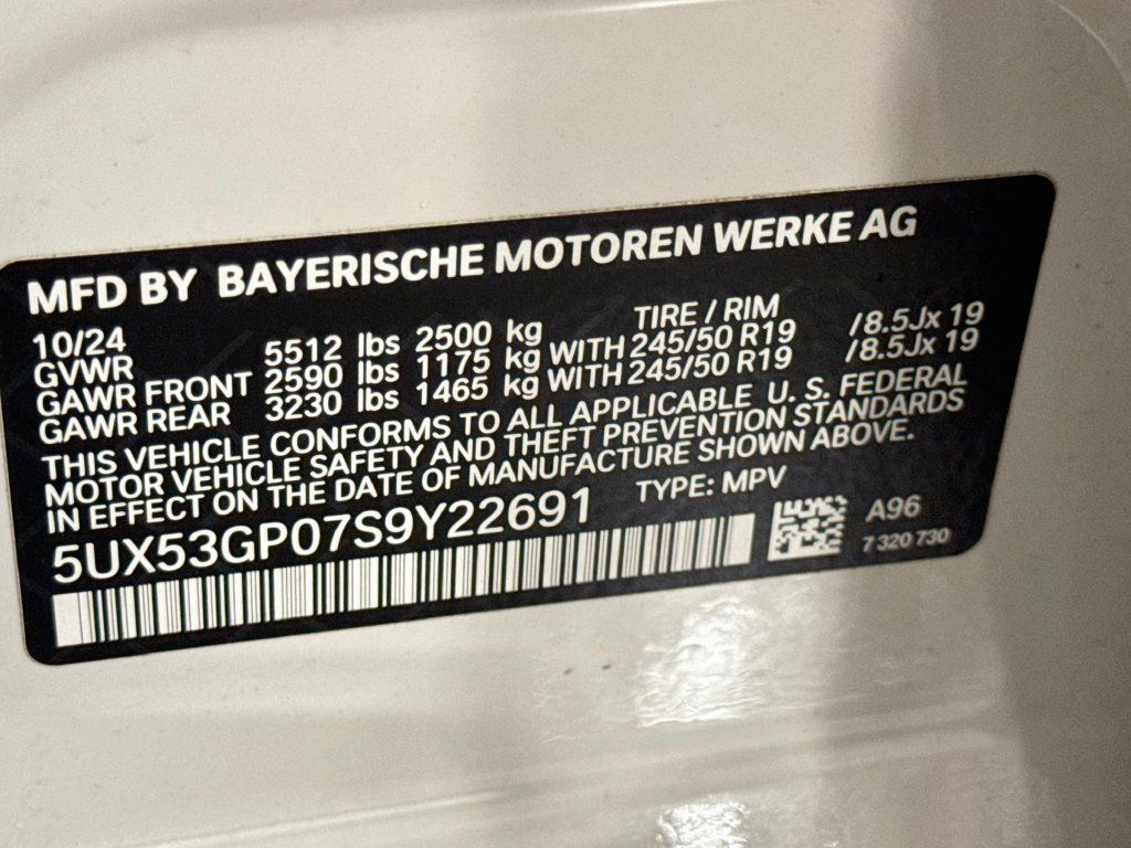 Used 2025 BMW X3 xDrive30i w/ Premium Package AWD/4WD image 35