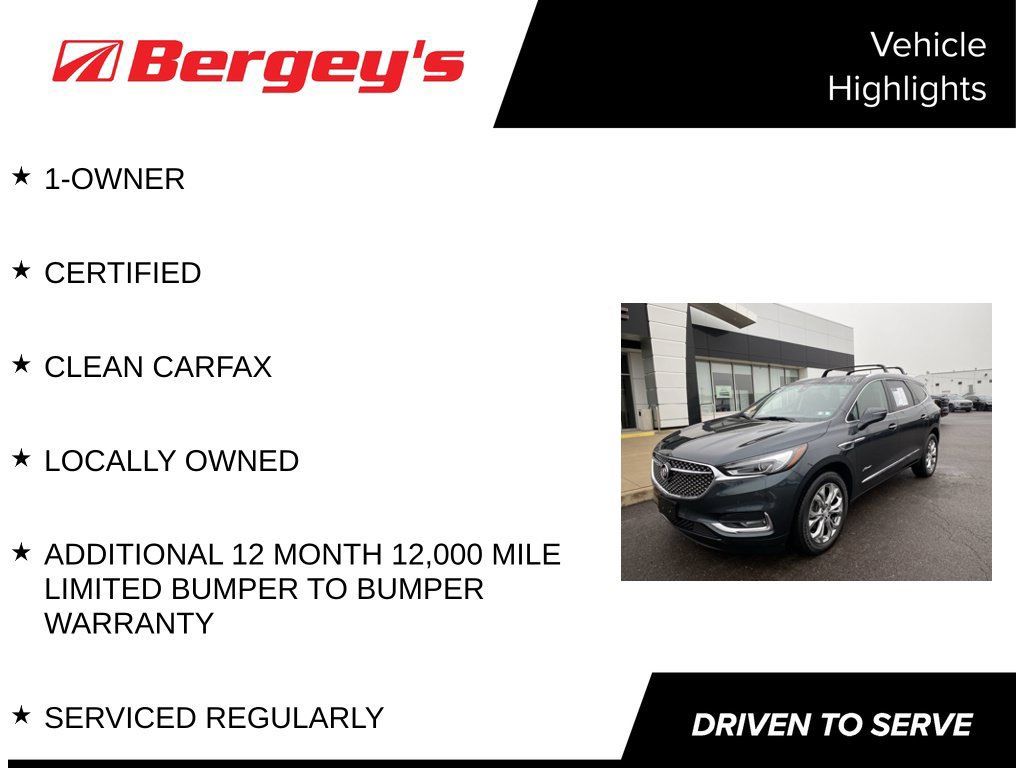 Certified 2021 Buick Enclave Avenir w/ Avenir Technology Package AWD/4WD image 4