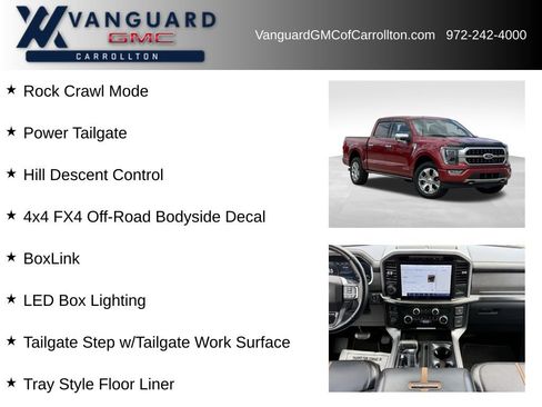 Used 2023 Ford F150 Platinum w/ Equipment Group 701A High AWD/4WD image 12