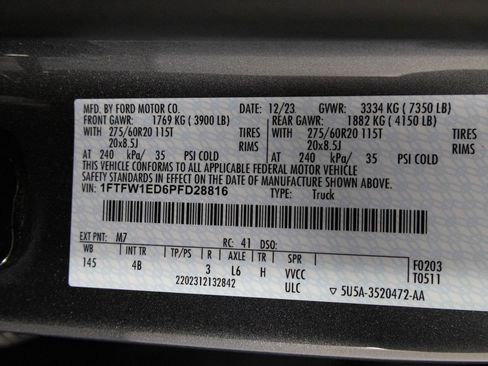 Used 2023 Ford F150 XLT w/ Equipment Group 302A High image 48