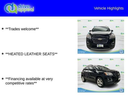 Used 2015 Chevrolet Trax LTZ w/ LPO, Protection Package AWD/4WD image 6