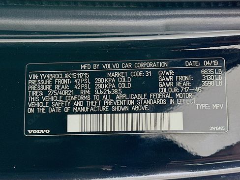 Used 2019 Volvo XC90 T8 Inscription w/ Advanced Package AWD/4WD image 12
