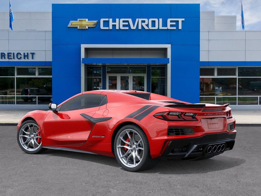 New 2027 Chevrolet Corvette Grand Sport w/ Chrome Exterior Badge Package RWD image 3