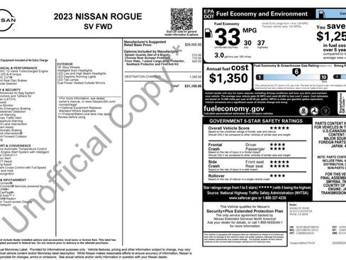 Used 2023 Nissan Rogue SV FWD image 14