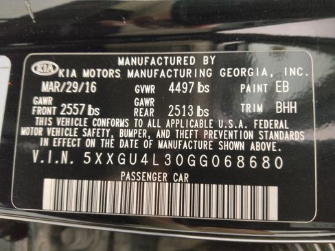 Used 2016 Kia Optima EX w/ Premium Package FWD image 33