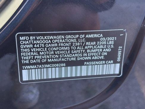 Used 2021 Volkswagen Passat 2.0T R-Line image 26