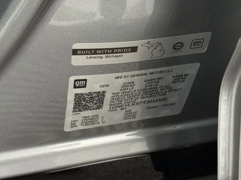 New 2026 Chevrolet Traverse RS AWD/4WD image 30