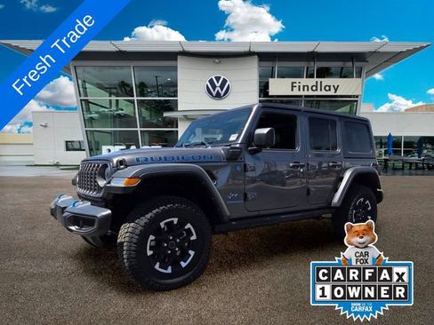 Used 2024 Jeep Wrangler Unlimited Rubicon 4xe AWD/4WD image 2