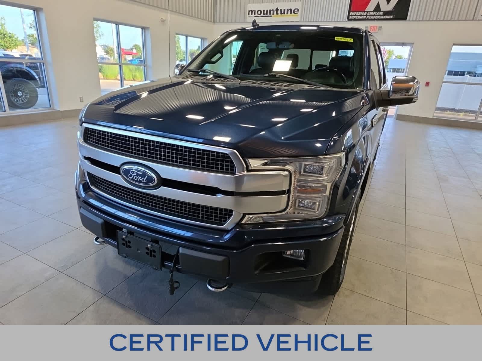 Certified 2019 Ford F150 Platinum w/ FX4 Off-Road Package AWD/4WD image 1