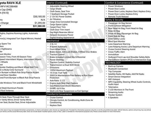 Used 2024 Toyota RAV4 XLE FWD image 7
