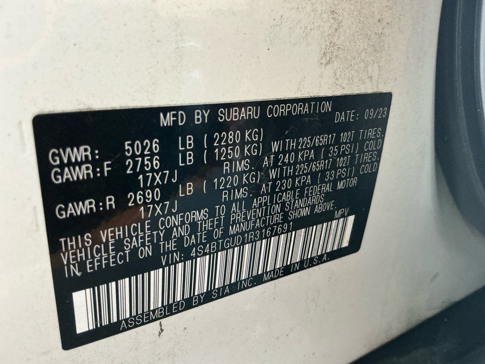 Used 2024 Subaru Outback Wilderness AWD/4WD image 39