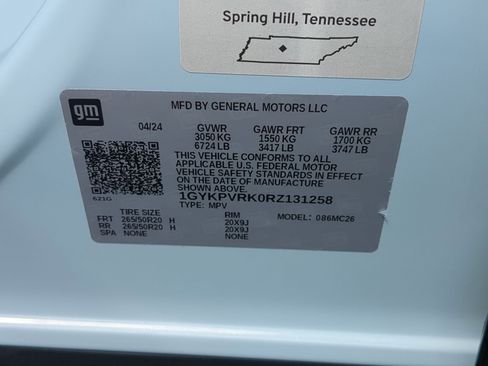 Certified 2024 Cadillac Lyriq Sport RWD image 33