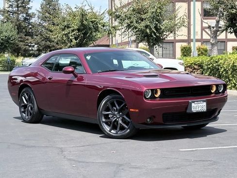 Used 2023 Dodge Challenger SXT w/ Blacktop Package RWD image 2