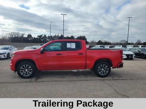 Used 2022 Chevrolet Silverado 1500 Custom w/ LPO, Dark Essentials Package image 3