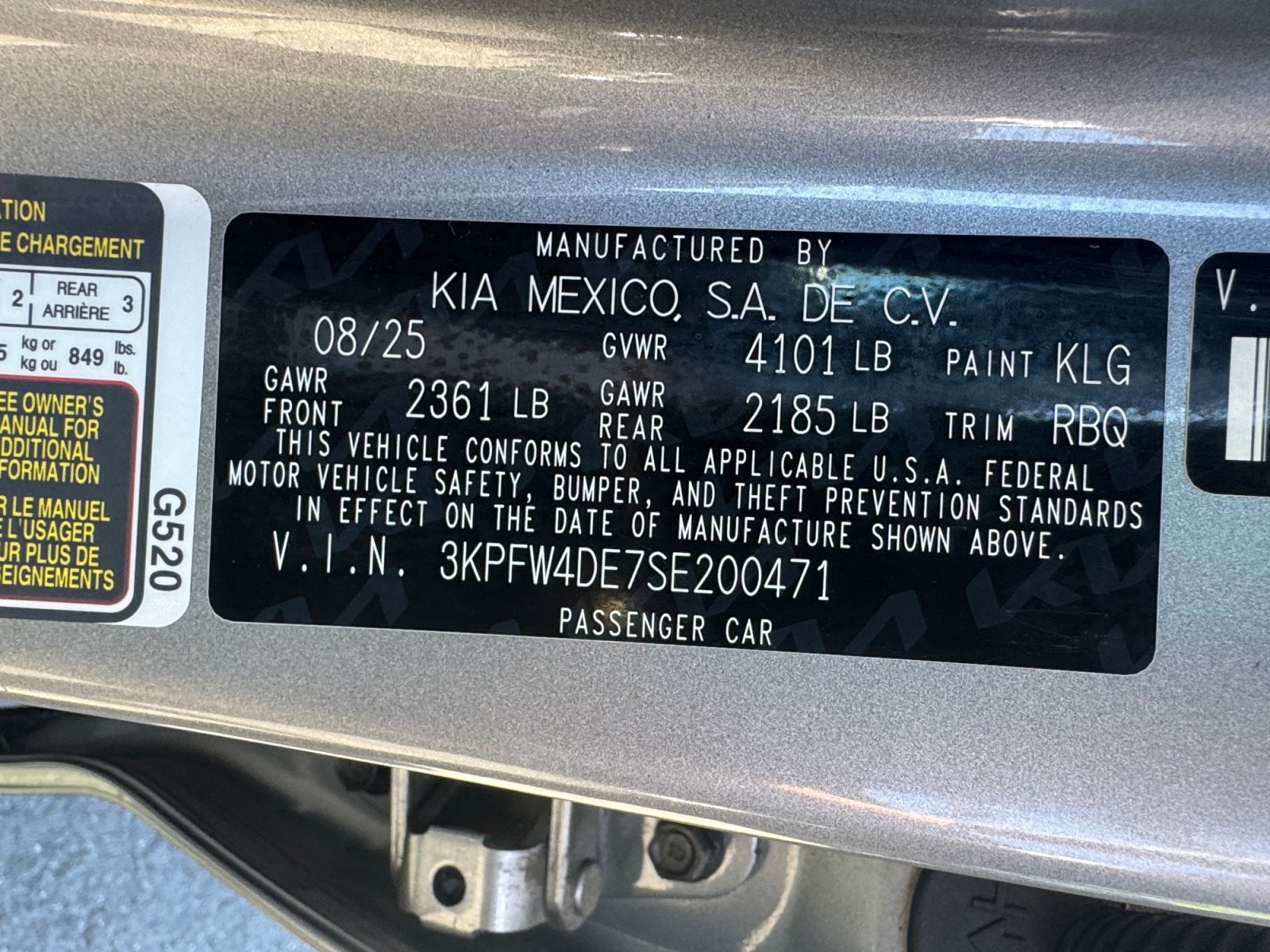 Used 2025 Kia K4 EX FWD image 16
