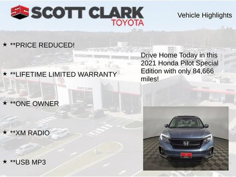 Used 2021 Honda Pilot Special Edition image 12