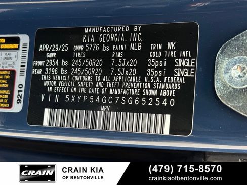 Certified 2025 Kia Telluride SX FWD image 37