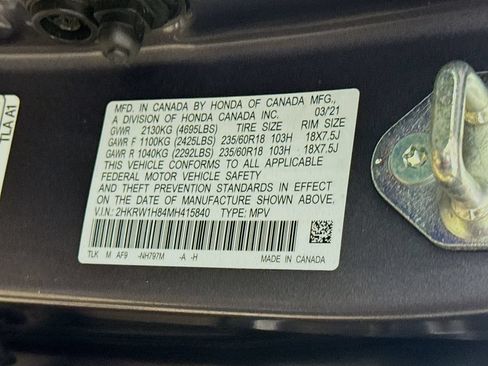 Used 2021 Honda CR-V EX-L image 30