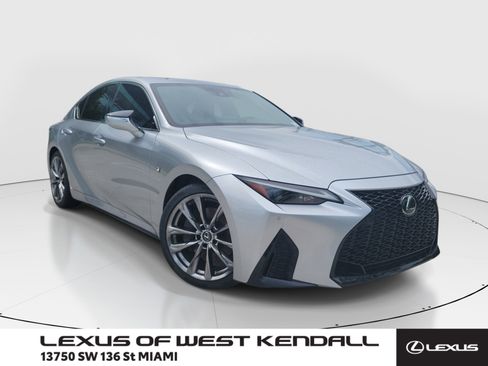 Used 2023 Lexus IS 350 F Sport w/ Memory Package RWD image 1
