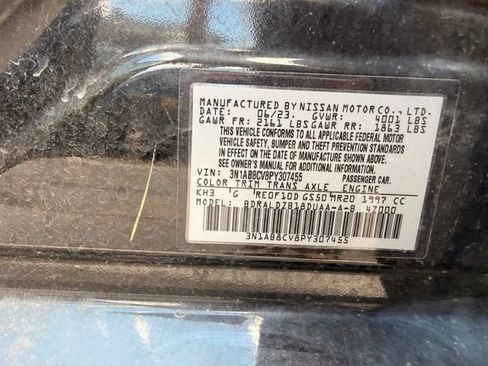 Certified 2023 Nissan Sentra SV w/ All-Weather Package FWD image 8