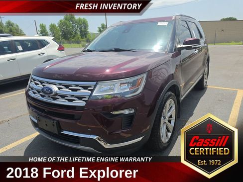 Used 2018 Ford Explorer Limited w/ Equipment Group 301A AWD/4WD image 1