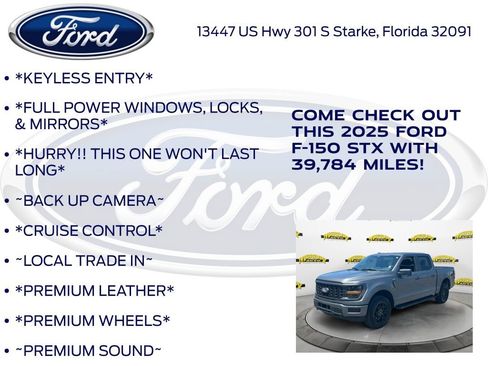Certified 2025 Ford F150 STX AWD/4WD image 10