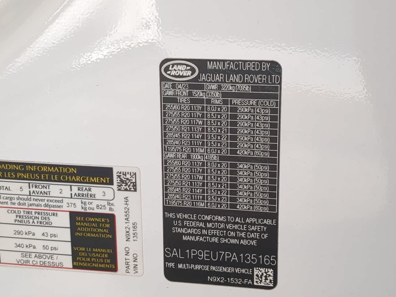 Certified 2023 Land Rover Range Rover Sport SE AWD/4WD image 37