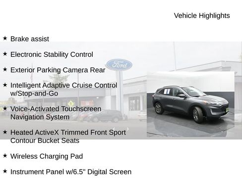 Used 2022 Ford Escape SEL w/ Technology Package AWD/4WD image 21