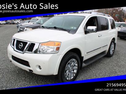 Used 2015 Nissan Armada Platinum w/ 2nd Row Captain Seat Package