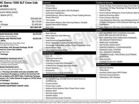 Used 2023 GMC Sierra 1500 SLT w/ SLT Premium Package AWD/4WD image 31