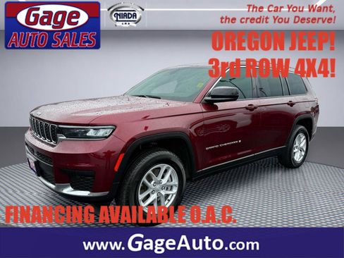 Used 2024 Jeep Grand Cherokee L Laredo w/ Luxury Tech Group I AWD/4WD image 1
