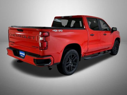 Certified 2024 Chevrolet Silverado 1500 Custom w/ Turbomax Blackout Package AWD/4WD image 6