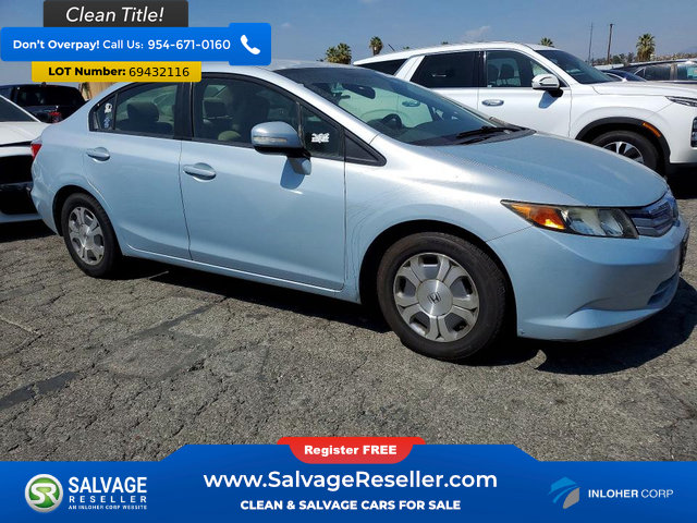 Used 2012 Honda Civic Hybrid Sedan image 5