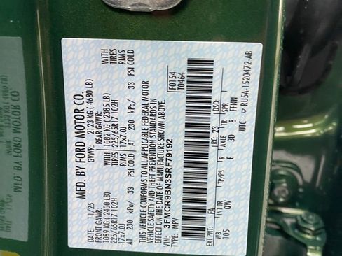 New 2025 Ford Bronco Sport Big Bend image 17