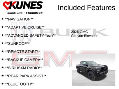 New 2026 GMC Canyon Elevation w/ Convenience Package