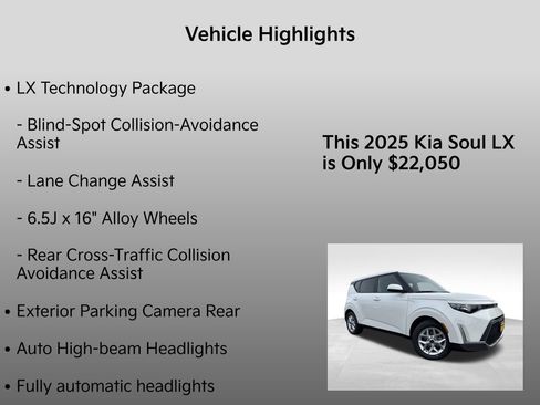 New 2025 Kia Soul LX image 5