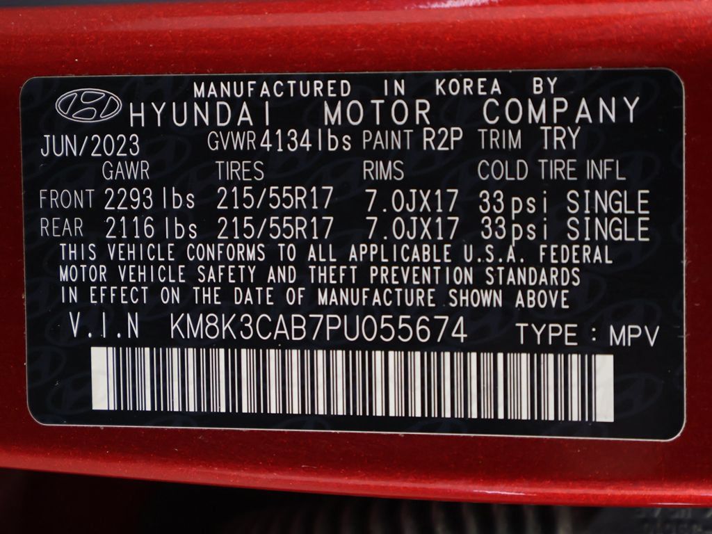 Certified 2023 Hyundai Kona SEL w/ Convenience Package AWD/4WD image 43
