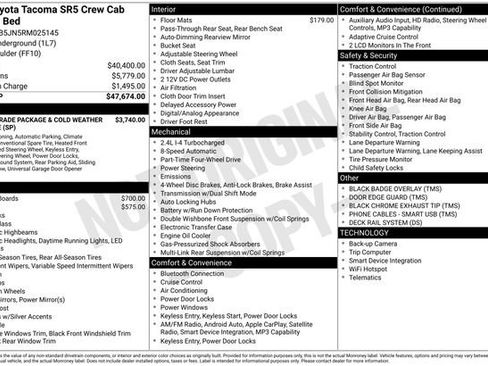 Used 2024 Toyota Tacoma SR5 AWD/4WD image 31