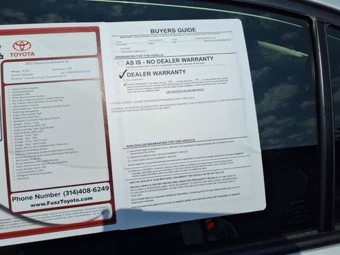 Certified 2025 Toyota Corolla LE FWD image 30