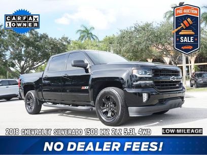 Used 2018 Chevrolet Silverado 1500 LTZ Z71 w/ Midnight Edition