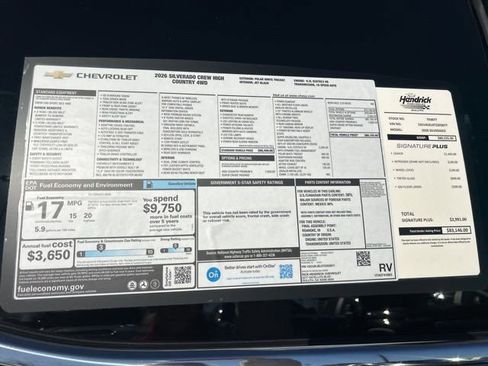 New 2026 Chevrolet Silverado 1500 High Country image 36