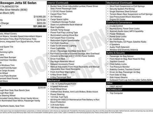 Used 2014 Volkswagen Jetta SE FWD image 2