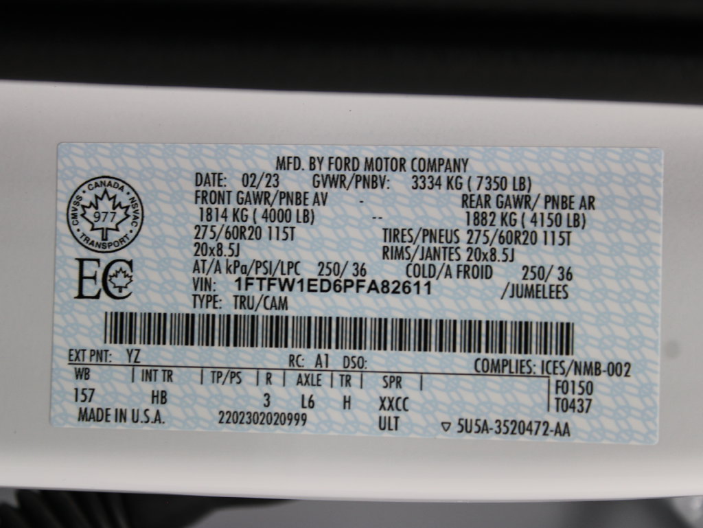 Used 2023 Ford F150 4x4 SuperCrew Hybrid image 82