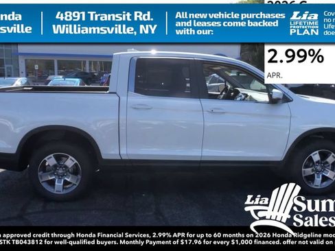 New 2026 Honda Ridgeline RTL image 9