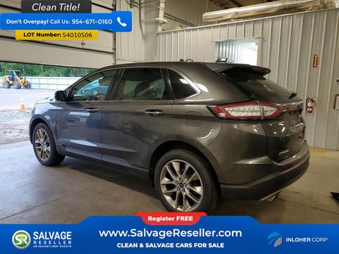 Used 2015 Ford Edge Titanium w/ Technology Package AWD/4WD image 3