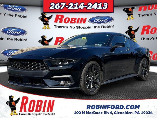Used 2025 Ford Mustang Premium w/ Mustang Nite Pony Package RWD image 3