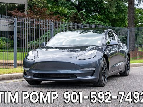 Used 2021 Tesla Model 3 Long Range AWD/4WD image 2