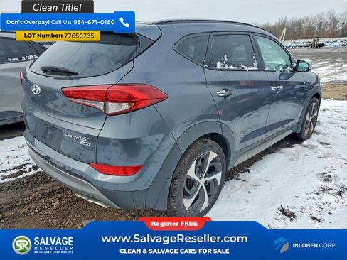 Used 2017 Hyundai Tucson Limited w/ Limited Ultimate Package 03 image 4