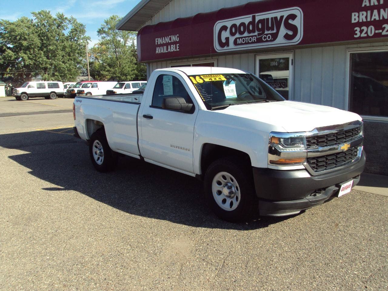 Used 2016 Chevrolet Silverado 1500 W/T w/ WT Fleet Convenience Package AWD/4WD image 2